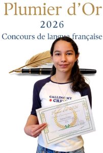 Concours plumiers d'or 2026