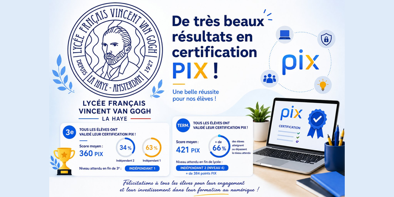 Certifications PIX 2026